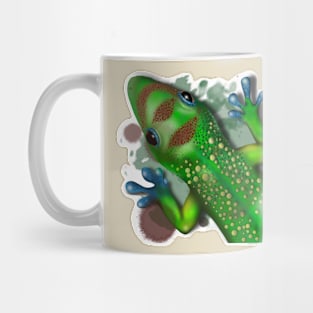 Gold Dust Day Gecko Mug